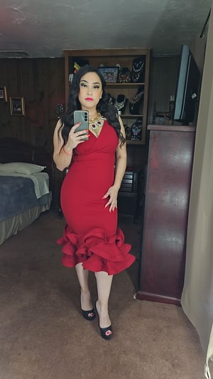 Image of Seductive Couture Dress 