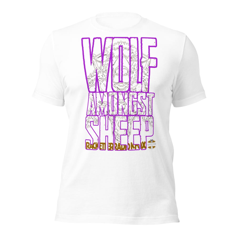 RBA Wolf Amongst Sheep Unisex T-shirt Purple