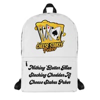 Image 2 of Cheese Stakes Poker Backpack