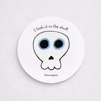 Image 1 of ΑΥΤΟΚΟΛΛΗΤΟ SKULL