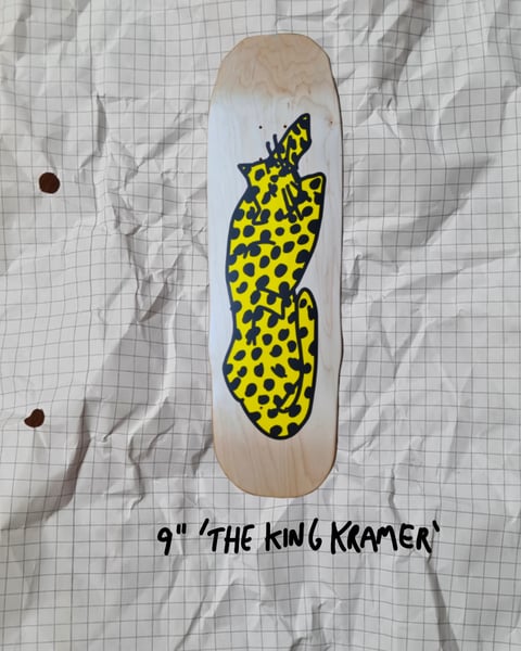Image of THE KING KRAMER (9” SHAPED)