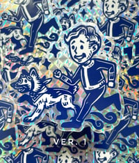 Image 3 of Vault Boy & Dogmeat! Sticker