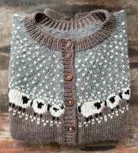 Image 1 of “Shepherd” alpaca wool cardigan - Preorder