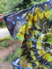 Image 2 of 2XL om I'm Scared Come Pick Me Up Tie Dye Shirt E9