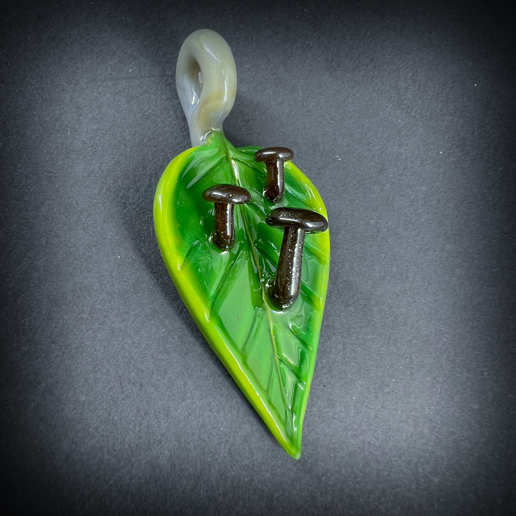 Triple Mushroom Pendants