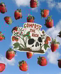 compost the rich sticker 