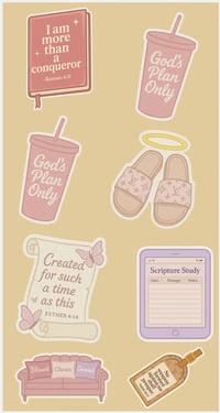 Image 1 of Cycle Breaker Energy Sticker Set