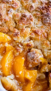 Peach Cobbler 