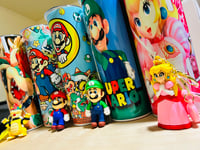 Image 1 of Mario , Luigi, Bowser, Princess Peach Tumbler/Keychain 