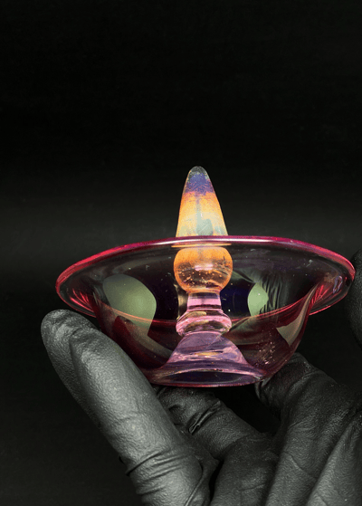 Image of Fumed Ring Holder/Jewelry Dish