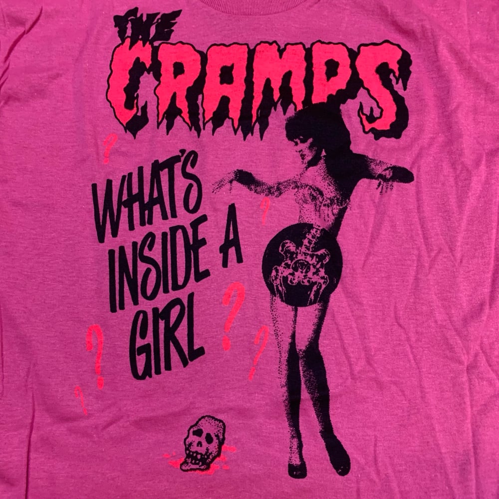 80's Hot Pink Cramps 