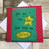Star that Shines Card