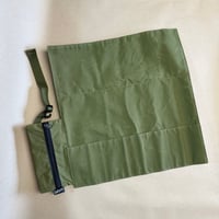 Image of Waxed Cotton Tool Roll