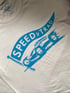 Ladies Belly tanker tee - Alternate colourway (Bright blue) Image 2