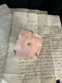 Image 8 of Très joli porte-rameau en onyx et bronze, époque Art Déco