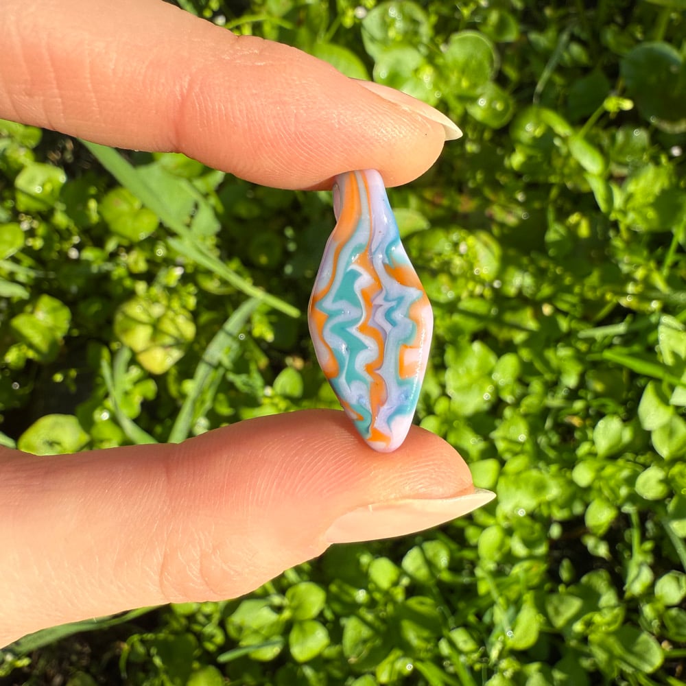 Image of Abstract Marbled Pendants