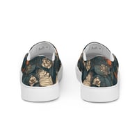 Image 3 of Cottagecore Butterflies and Botanical Plants Women’s slip-on canvas shoes