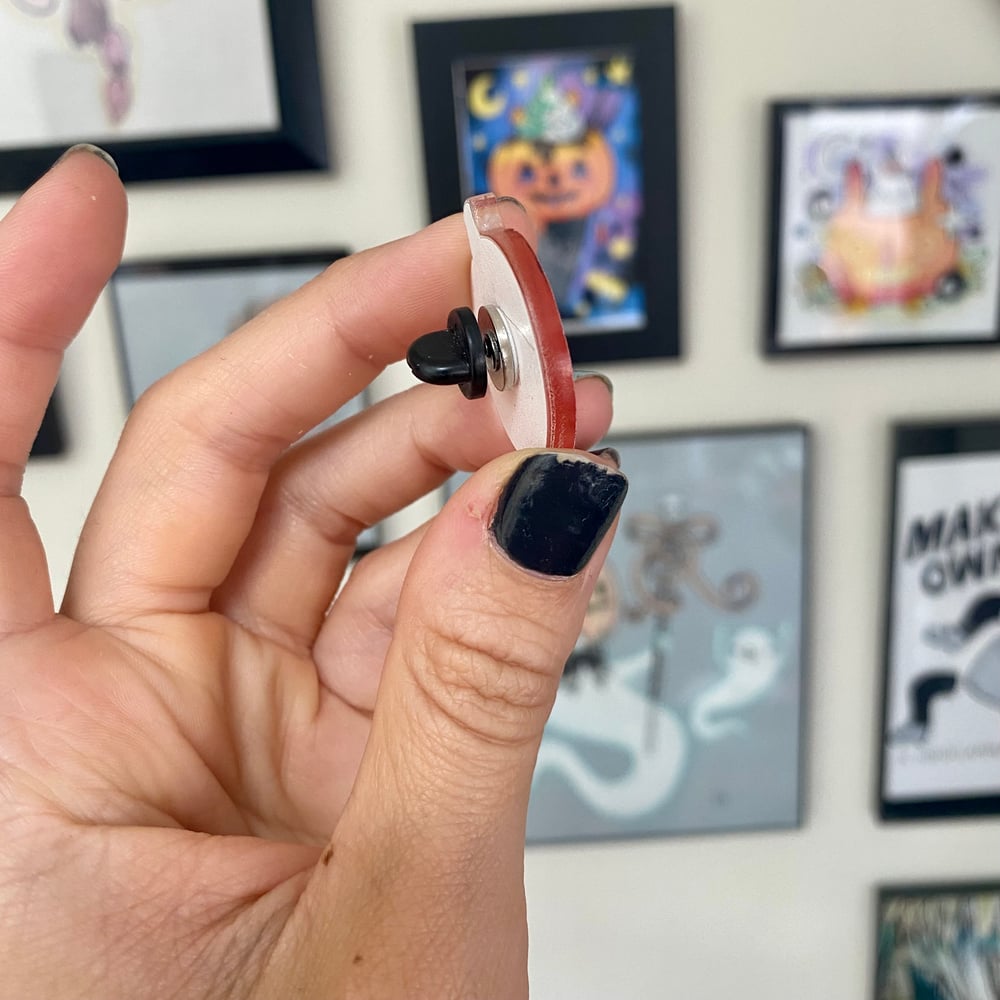 Tiny Face Pumpkin Pin