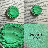 Beetles & Bone - Shimmer Mint Green Eyeshadow