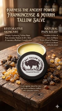 Image 1 of FRANKINCENSE AND MYRRH SALVE 2oz