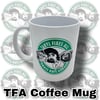 Taryl & Co Coffee Mug! Taryl Fixes All / Grass Rats Garage logo