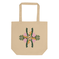 Image 1 of Tropical Bouquet Kapa Kuiki Eco Tote Bag