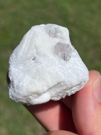 Image 9 of Purple Scapolite In Marble Matrix Specimen | Afghanistan #2956