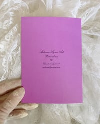 Image 3 of ‘Cœur de Fleurs’ Embellished Greeting Card