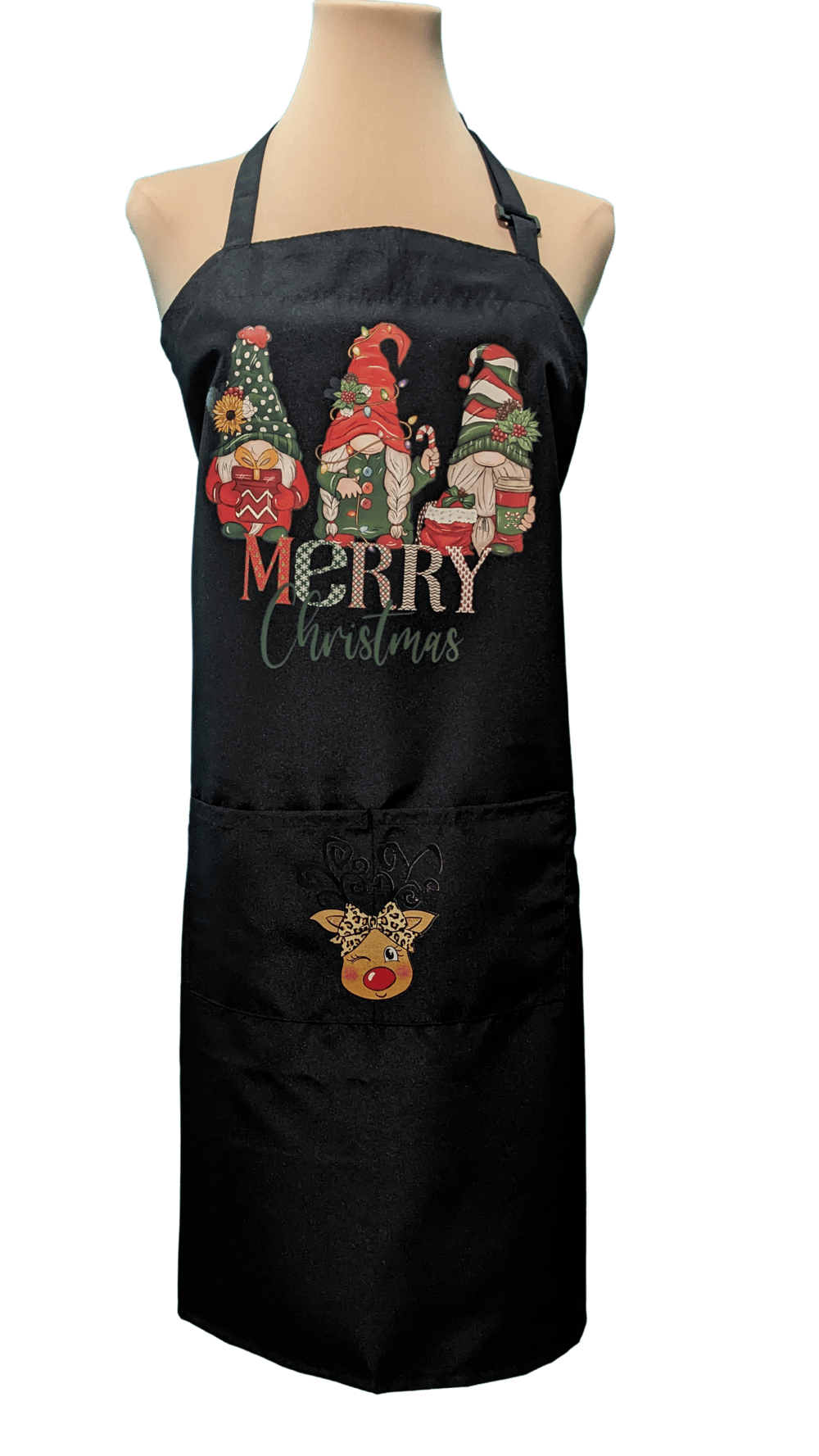 Image of Merry Christmas Gnomes (black)