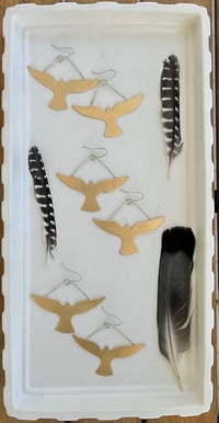 Image 2 of Bird In Flight Earrings