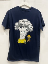 Image 3 of BROCCOLI LEGENDS NAVY TEE / SWING MEDIUM