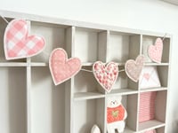 Image 2 of Pink Heart Garland