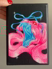 Image 1 of Cellophane Snake Painting #2