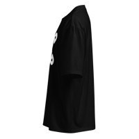 Image 2 of GOOD FOOD (Black) Oversized heavyweight Tee