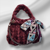 Image 1 of Lady Violet (mini handbag) (No Lining)