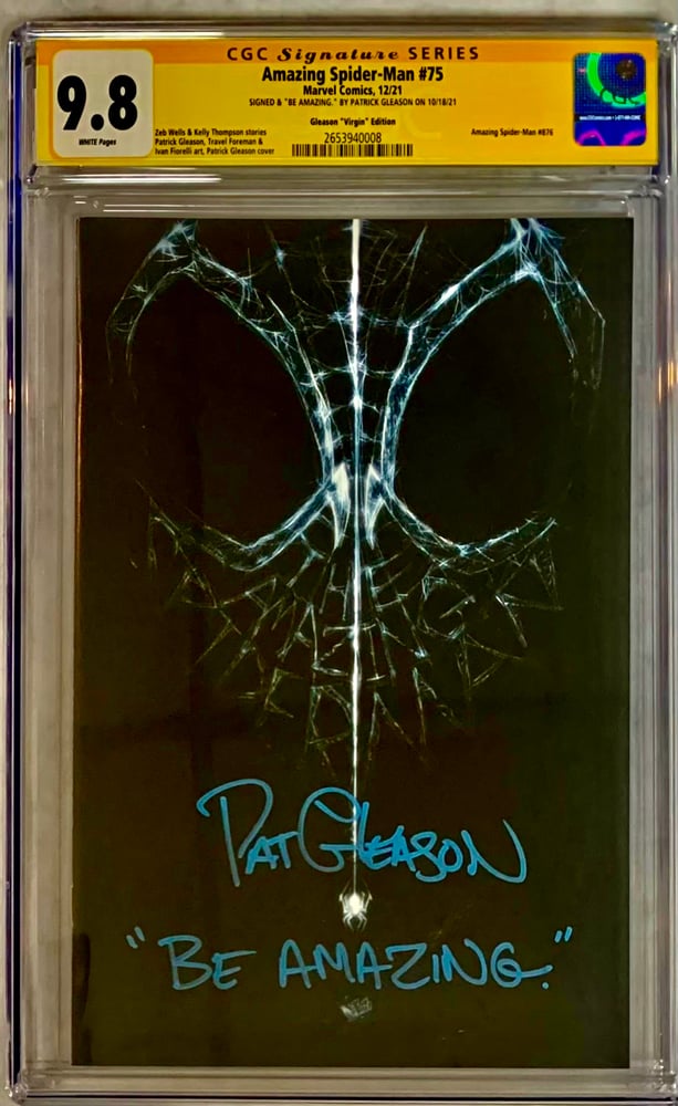 Image of QUOTED! AMAZING SPIDER-MAN #75 CGC SS 9.8 (BE AMAZING)