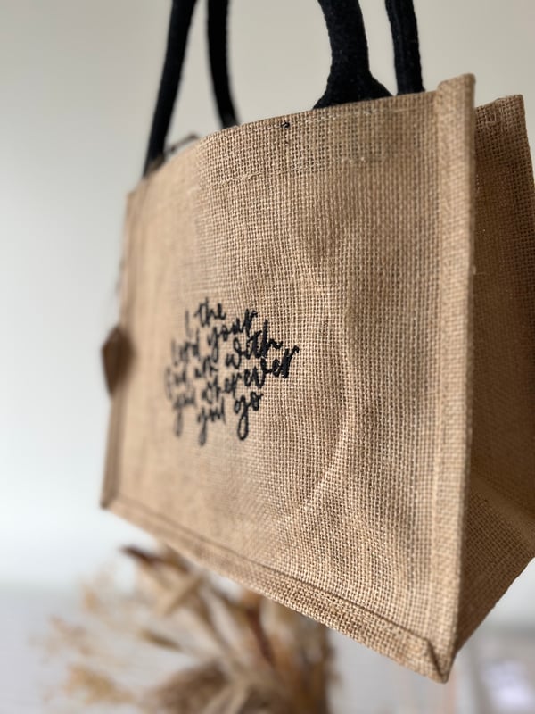 Image of I Will Go With You Tote Bag