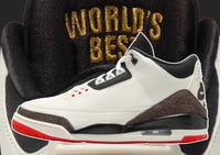 Image 1 of Jordan Retro 3 “World’s Best Dad”