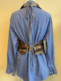 Image 5 of Tie top, stripes (xs-l)