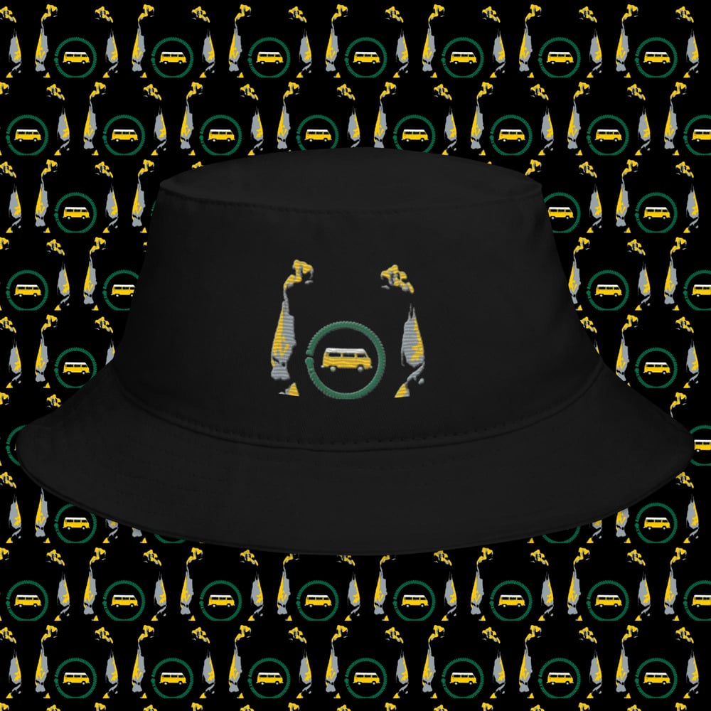 LAGOS TRAFFIC LUX COUTURE TWILL BUCKET HAT (DANFO STANCE)