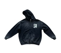 SR Black washed zip-up jackets 