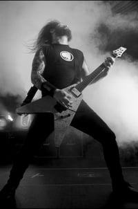 Image 1 of Stage worn with Slayer shrunken  headman club shirt sleeveless!