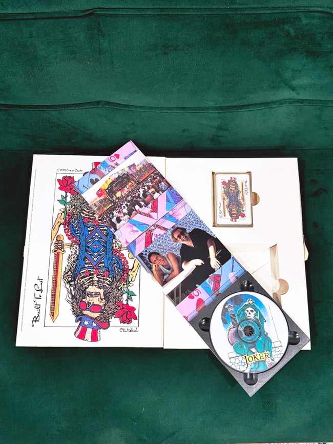 Grateful Dead 1989 Built to Last ‘Dead in a Deck’ Promo Kit - CD