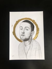 Image 1 of Mac Miller Halo (original drawing)