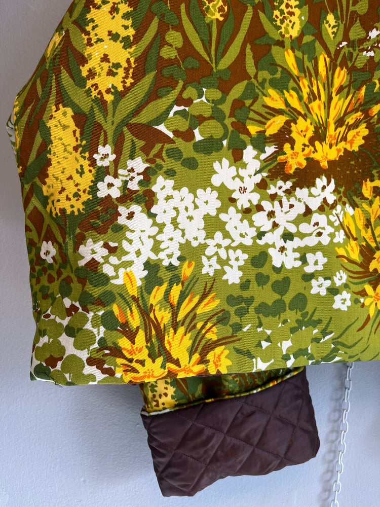 Image of Kort jakke med tulipan print (s-xl)