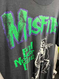 Image 2 of 80s Misfits Evil never dies shirt 