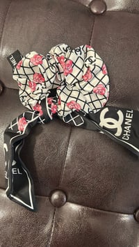 Image 3 of CC Bow Scrunchies