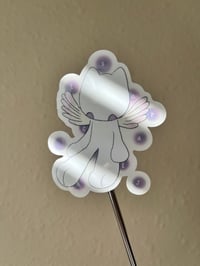 Image 1 of tabi cat angel sticker