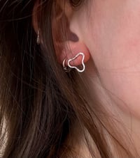 Image 2 of squiggle studs