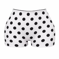 Image 2 of Retro Polka Dot Baddie Shorts